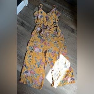Floral jumpsuit